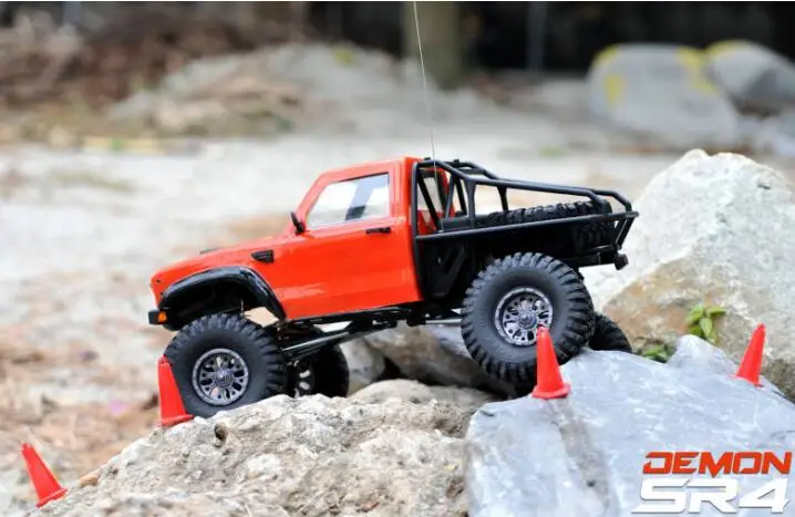2018 CROSSRC DEMON SR 4 1:10 весы rc 4X4 RC rock cralwer Cralwer грузовик с мягким корпусом наборы 4wd compaible
