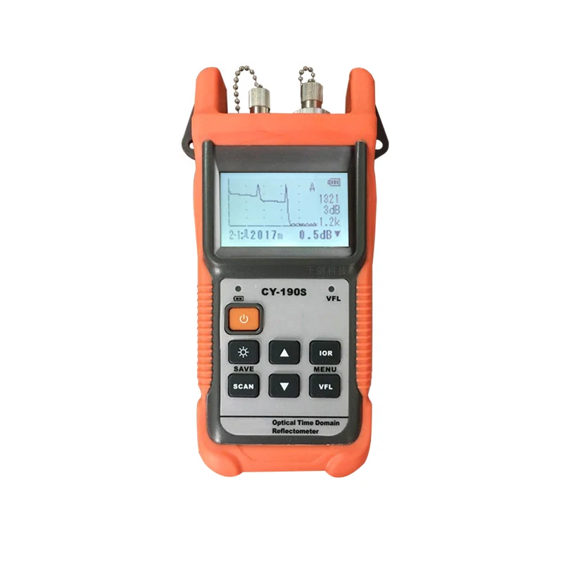 

CY190S Optical Time Domain Reflectometer OTDR Fiber Optic Cable Breakpoint Fault Detector Leather Light Decay Tester