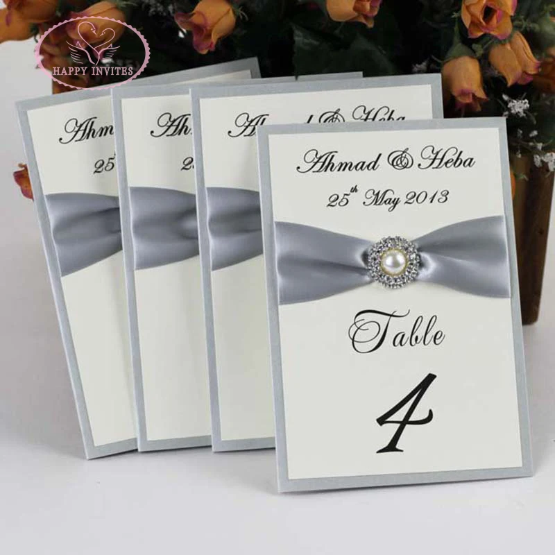 HI9030 - 02 Customized Table Numbers for Wedding