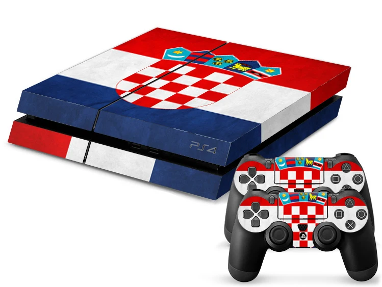Croatia football logo Hravatska for ps4 console skin ...