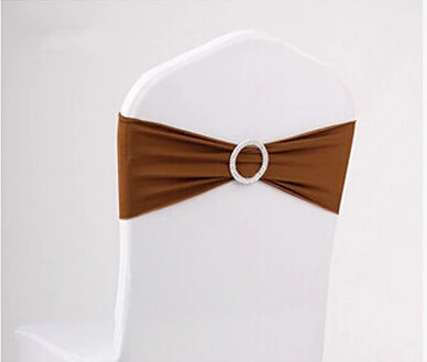Стул эластичный из лайкры и спандекса 100 шт.|chair band|lycra chair sashchair sashes |