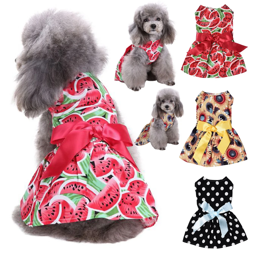 New Cute Summer Various Pet Puppy Small Dog Cat Pet Clothes Vest T Shirt Dog Jumpsuits Apparel