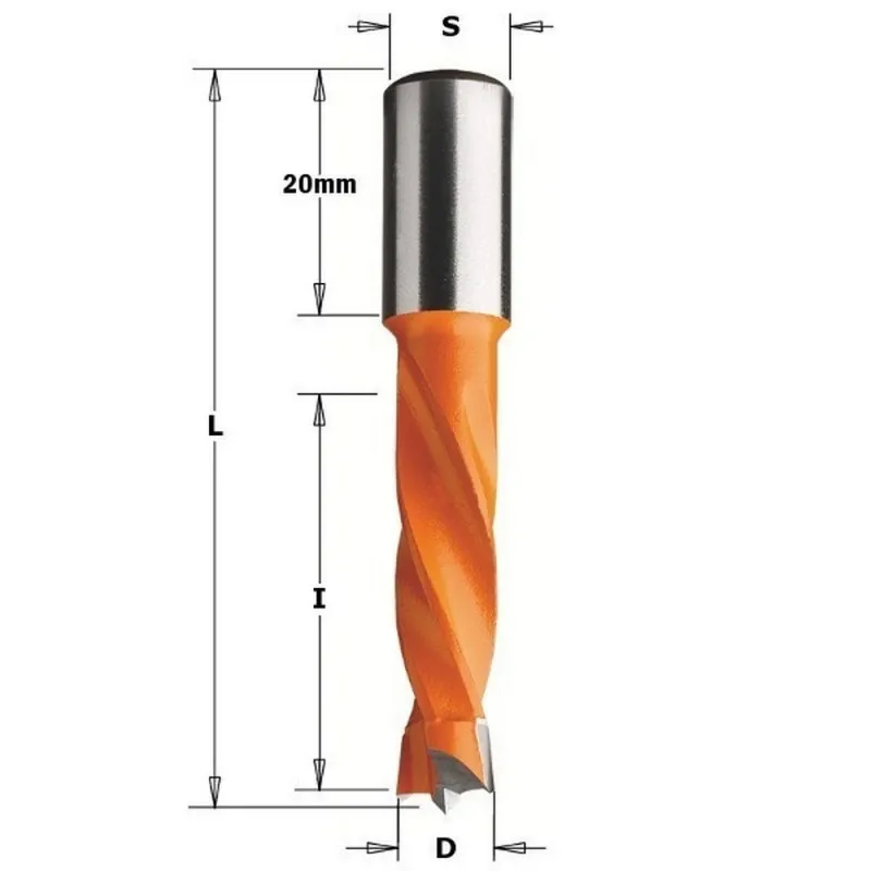 CMT 308.110.11 сверло для бурения HM Diam 11x57 5 s 10x20 DX|Аксессуары электроинструментов| |
