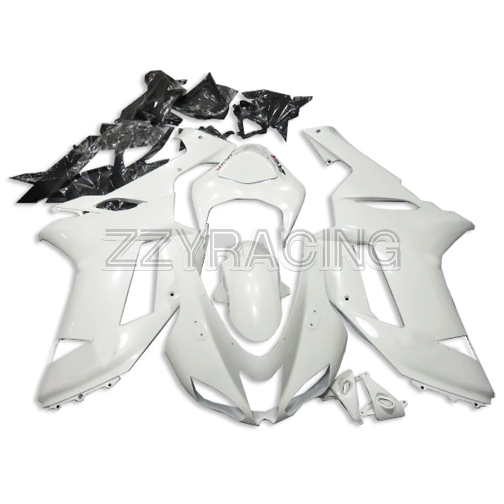 Наборы обтекателей впрыска для Kawasaki ZX6R 2007 2008 год 07 07 08 полный набор корпусных деталей для мотоцикла ковбойские панели жемчужно-белый