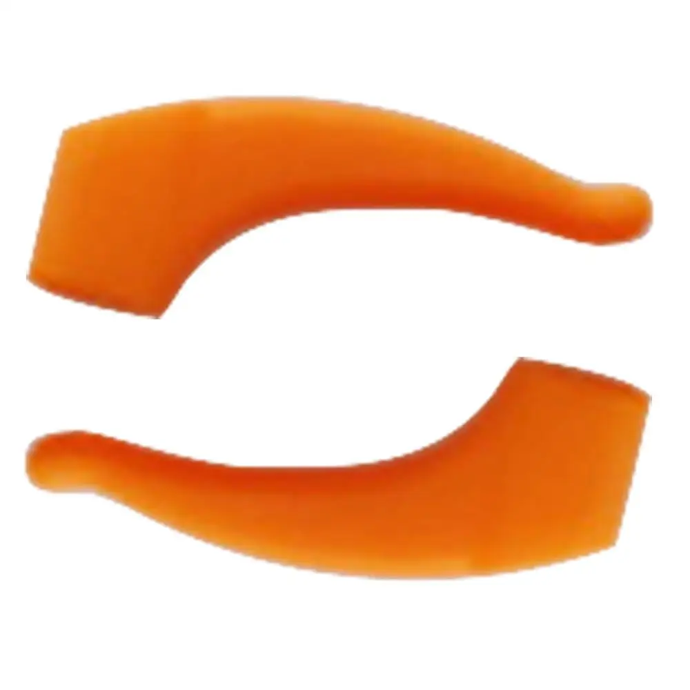 HitTime модные новые силиконовые очки держатель для очков ушные крючки замки Нескользящие помощь среднего размера очки аксессуары - Цвет: Orange