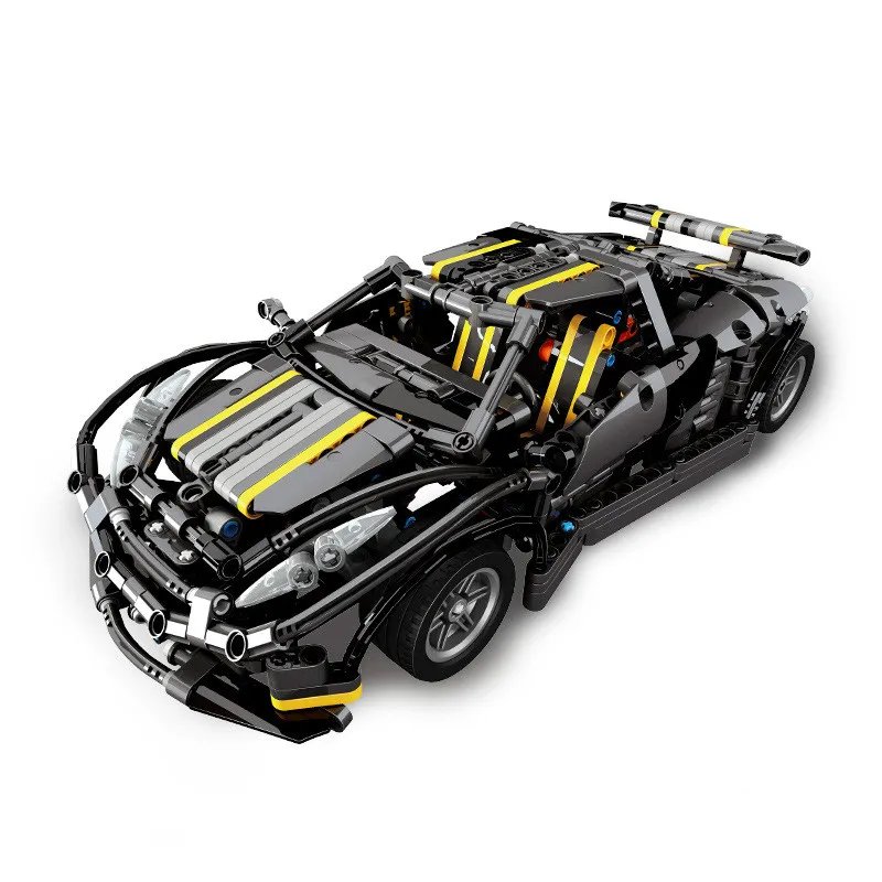 

07002 1177Pcs MOC Series The Balisong Small Supercar Set Children Educational Building Blocks Bricks Toys Gift