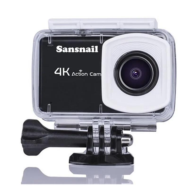 B1 Sansnail 16mp настоящая Спортивная экшн-камера с возможностью съемки видео 4 k 24fps 2,45 дюймов Новатэк 96660 сенсорный экран видеокамера с экраном