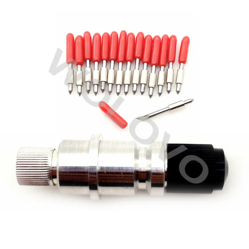 

15pcs 45 Degree Graphtec CB15U CB15 Blades Vinyl Plotter Cutter + Blade Holder