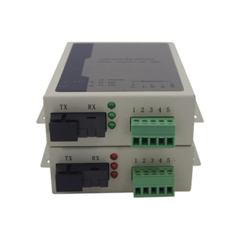

1PCS Accord RS485/422 optic fiber converter modem Optical transceiver Two-way RS485 data optical transceiver