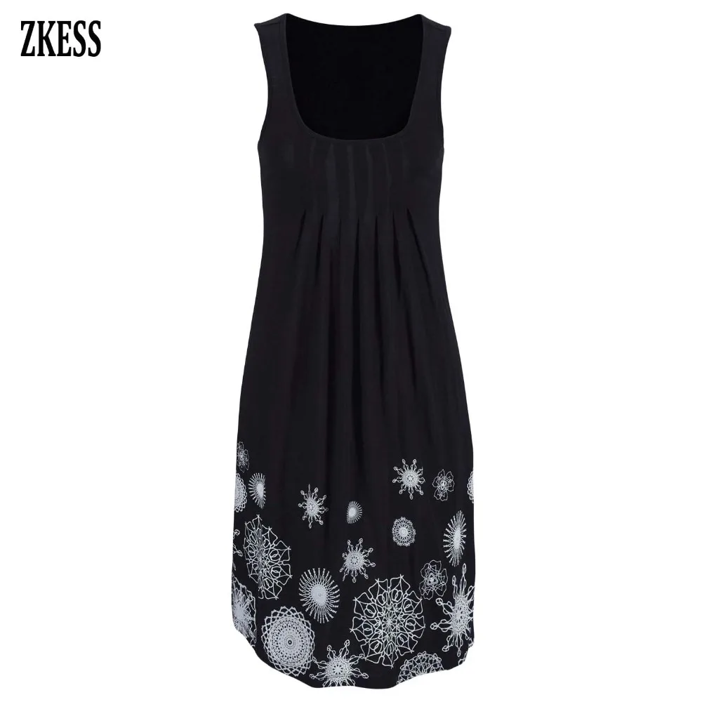 White-Black-Gray-Beachtime-Sleeveless-Beach-Dress-LC220646-2-4
