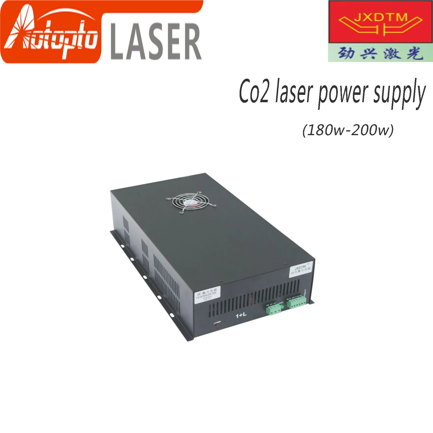 Отличный низкий ток управления питанием лазерный источник питания 180 Вт-200 Вт JXDTM