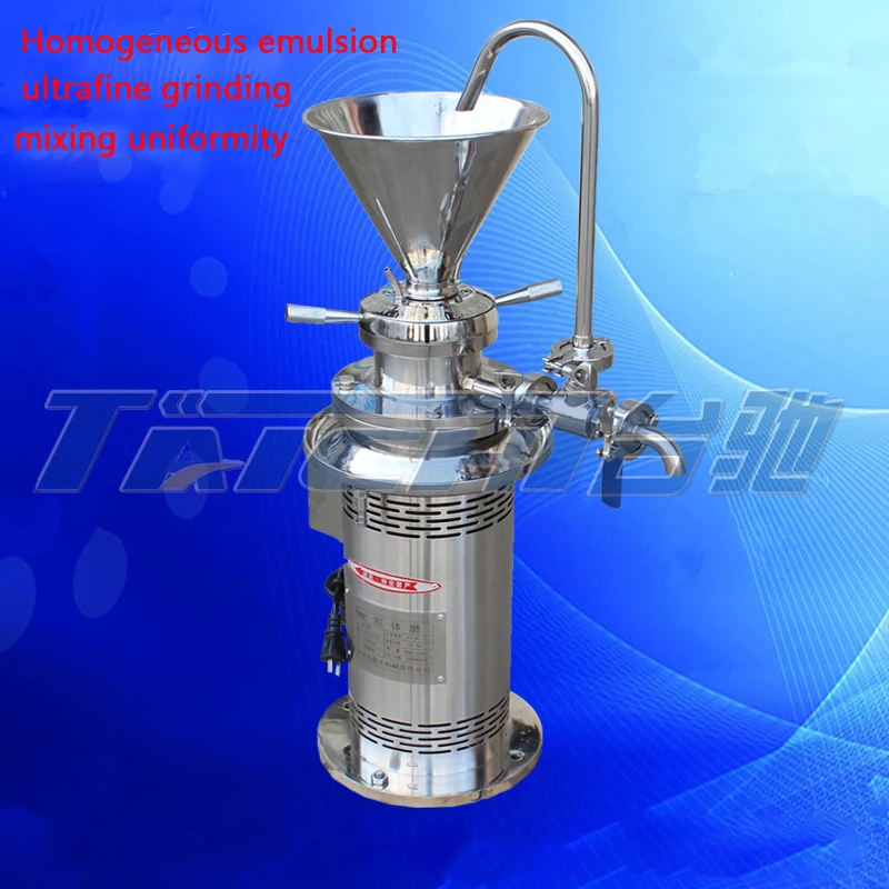

JML80 Colloid mill sesame colloid mill peanut butter colloid mill soybean grinding machine 0.3-1T/H coating grinding machine 1pc