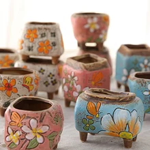 Дополнительная скидка 18% на 3 шт.) 1 шт. маленький мини-кашпо для суккулентов, крошечные горшки для суккулентов/растений/Бонсай