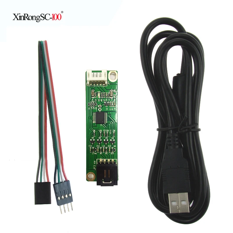 

Touch screen digitizer panel driver board 7 "8" 12 "15" 17 "19" 4 wire resistance touch screen usb control card Driver FZ1711