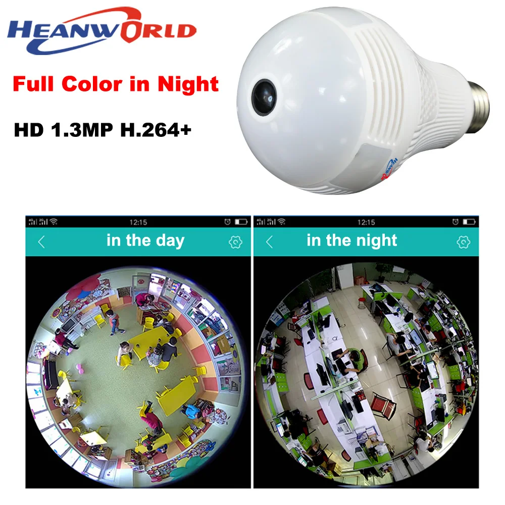 Heanworld hd h.264 + 960P Wi Fi камера с двухсторонним аудио VR стандартная поддержка micro sd