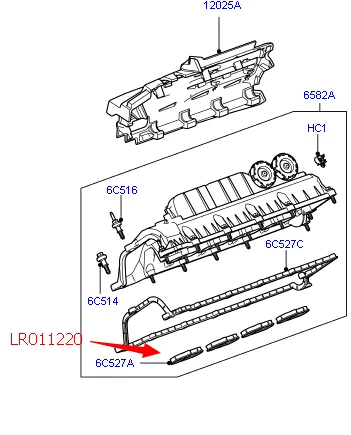 5 piezas de RH tubo sello para LR3/4 Range Rover Sport 05-09/10-13 Range Rover sello de tubo de transmisión y transmisión LR011220 5 piezas de RH tubo sello para LR3/4 Range Rover Sport 05-09/10-13 Range Rover sello de tubo de transmisión y transmisión LR011220