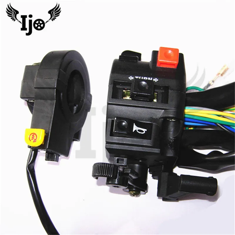 

one pair multi-function horn turn signal light headlight electric tricycle controller motorcycle controller electric moto switch