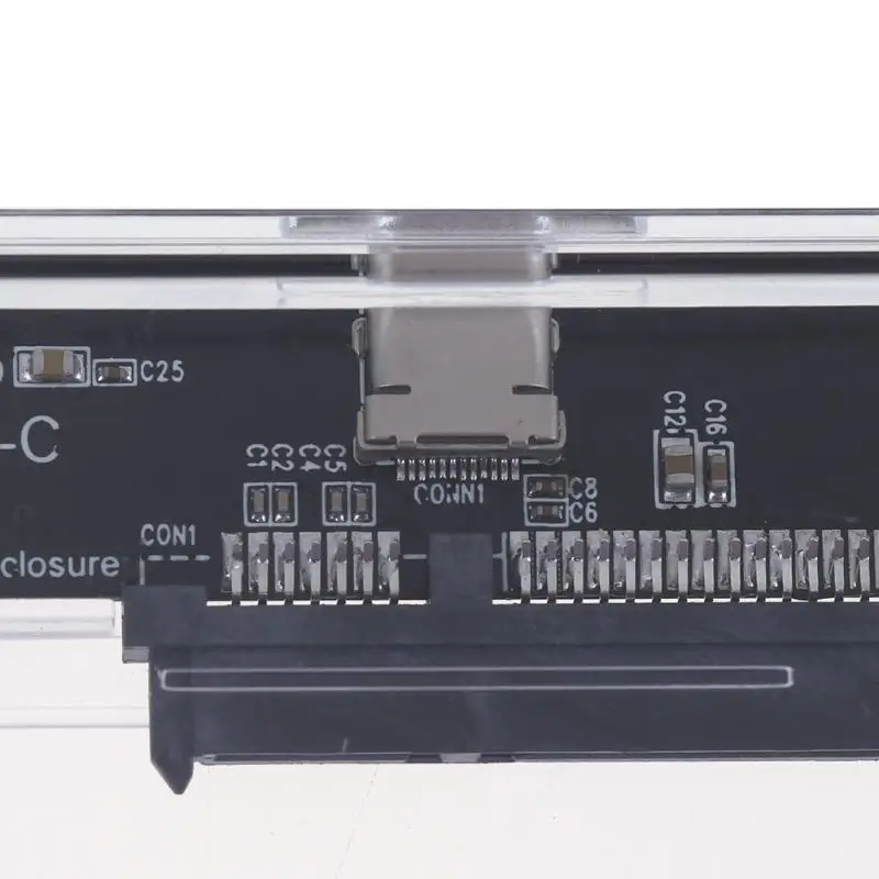 2,5 дюймов внешний жесткий диск SATA 2 ТБ USB 3,0 Тип с разъемами типа C и жесткого диска SATA HDD корпус для хранения SSD чехол 140*80*30 мм