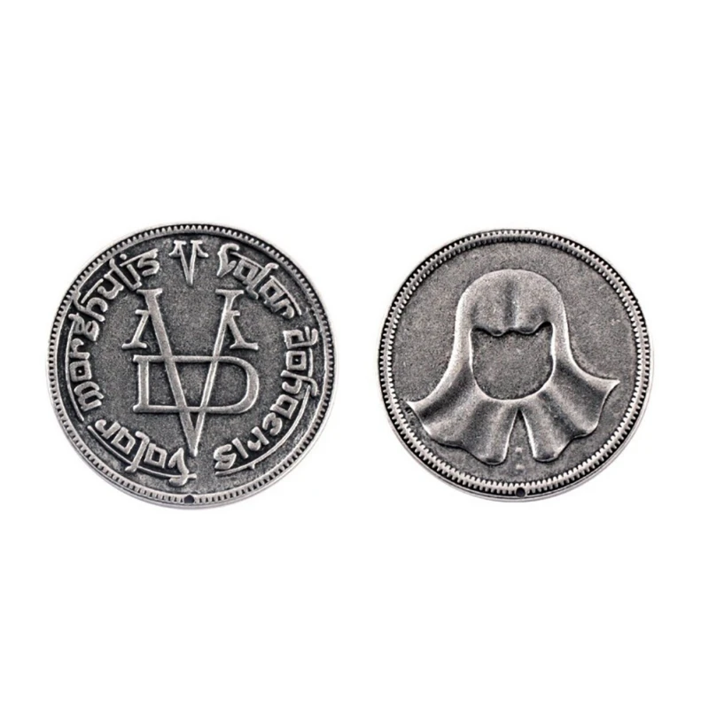 

Halloween A Song of Ice and Fire Game of Faceless Thrones Coin Faceless Men Collection Commemorative Coin Art Crafts