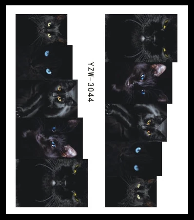 

WUF 1 PC Nail Water Sticker Feather Dreamcatcher Design For Nails Art Decal Slider Wraps Decor Tip Manicure