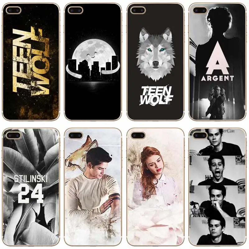 

H519 Lydia Teen Wolf Transparent Hard Thin Case Cover For Apple iPhone XR XS Max 4 4S 5 5S SE 5C 6 6S 7 8 X Plus