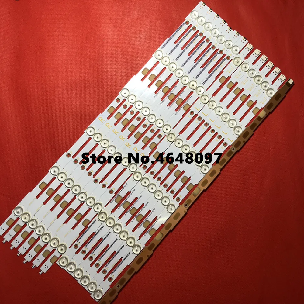 Светодиодный Подсветка полосы 12 лампа для Phi lips 55 &quotТВ LB55037 55PUH6400/88 55PUK6400/12 TPT550J1