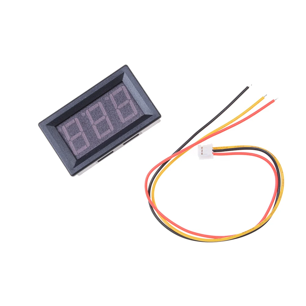 Dc 0V To 99.9V Panel Three-Wire Volt Current Meter Tester Red LED Display Digital Voltmeter Ammeter