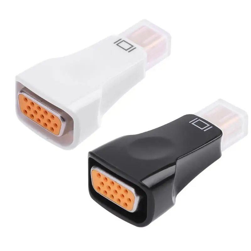 

ALLOYSEED 1080P Mini DisplayPort DP Thunderbolt to VGA Male to Female Converter Adapter for Macbook Projector
