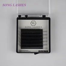 SONG LASHES False Eyelash Extensions 0.07 6 lines per tray three different mixed Camellia Lashes 3D-9D : image SONG LASHES False Eyelash Extensions 0.07 6 lines per tray three different mixed Camellia Lashes 3D-9D
