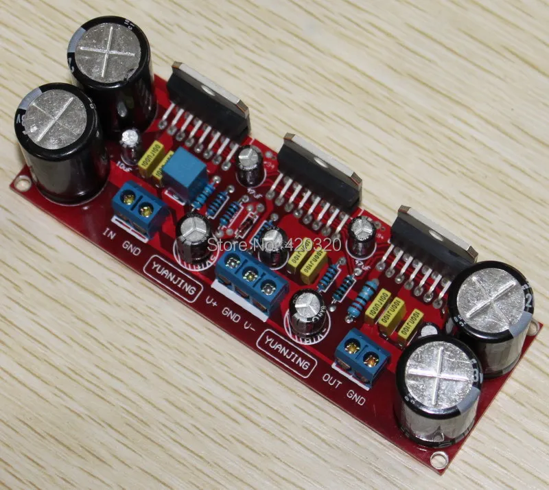 Купить в YJ + / - в постоянного тока 3 * tda7293 моно усилитель доска ...