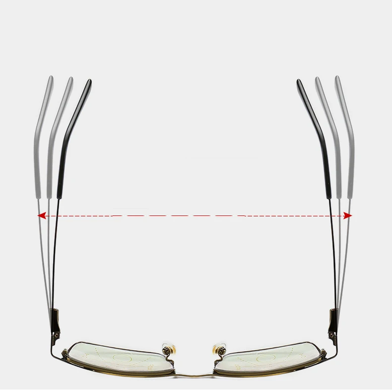 Новые женские анти-Blu-ray умные прогрессивные очки для чтения мужские прогрессивные многофокальные очки дальний прицел диоптрий ридер