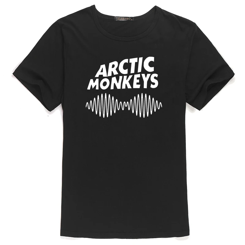 

Summer new fashion ARCTIC MONKEYS England print women's casual loose T-shirt top