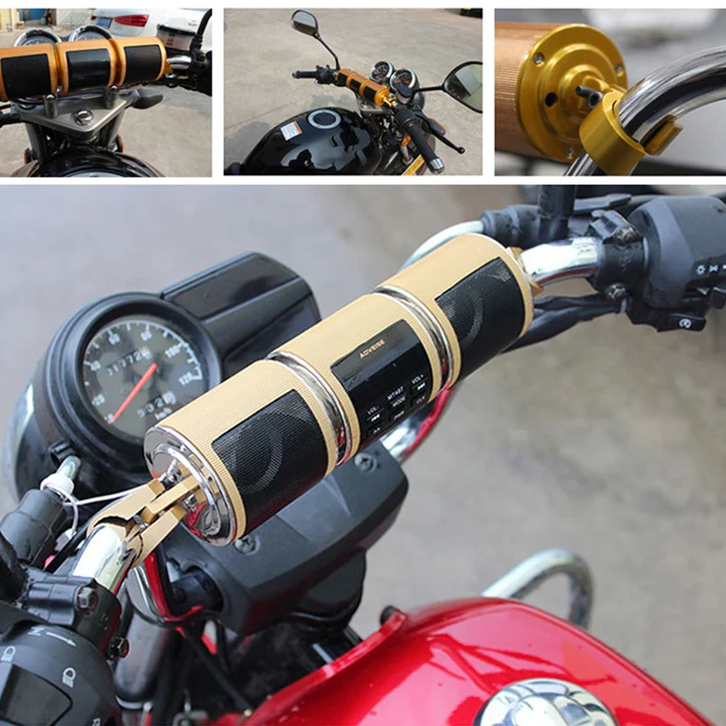 

Motor MP3 FM Radio Audio Sound Stereo Speakers Music Motorcycle Audio System Sound Waterproof Amplifier Speaker Car Accessories