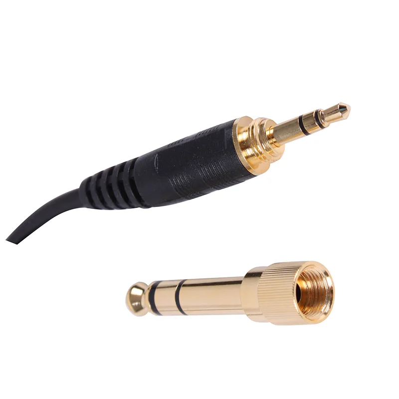 SENICC ST-80 Professional DJ Headphone Stereo Studio Earphone Gaming Monitor Headset Headphones with 3.5mm 6.3mm Jack 2.5m Cord