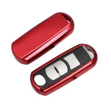 Мягкий TPU чехол для автомобиля чехол для брелка с ключом для защиты для Mazda 2 mazda 3 mazda 5 mazda 6 CX-3 CX-4 CX-5 CX-7 CX-9 Atenza Axela MX5 автомобиль stylin