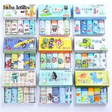 5 шт./лот, детское нижнее белье для мальчиков детские шорты с рисунками детские трусы-боксеры, трусы для мальчиков, нижнее белье для От 3 до 13 лет