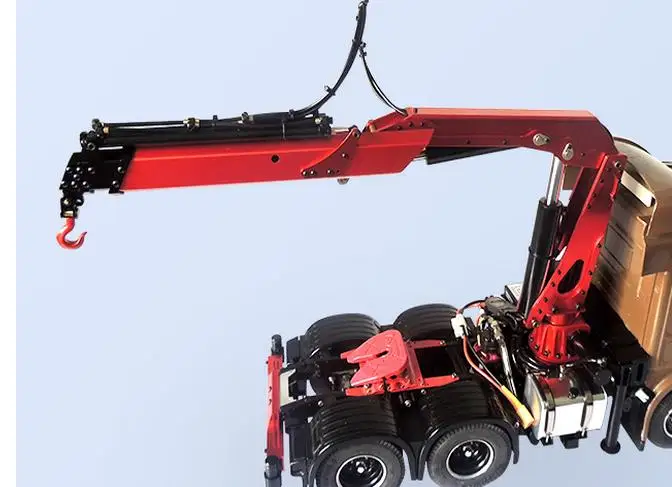 RC Alloy remote control munted crane hydraulic 2 8x8 6x6 truck simulation conductor Kits for 1/14 tamiya tractors 1/1 RC4WD RC Alloy remote control munted crane hydraulic 2 8x8 6x6 truck simulation conductor Kits for 1/14 tamiya tractors 1/1 RC4WD