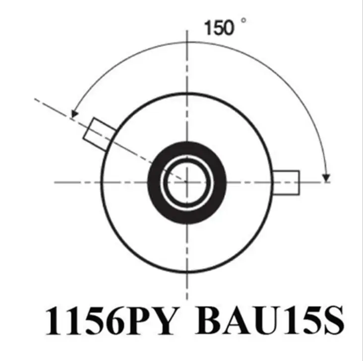 2 шт. 1156PY 7507 PY21W BAU15S COB 48SMD 8 кремнезема 12V 24V Светодиодные лампы передней Сигналы поворота авто светильник Светодиодная уличная лампа янтарно-желтый