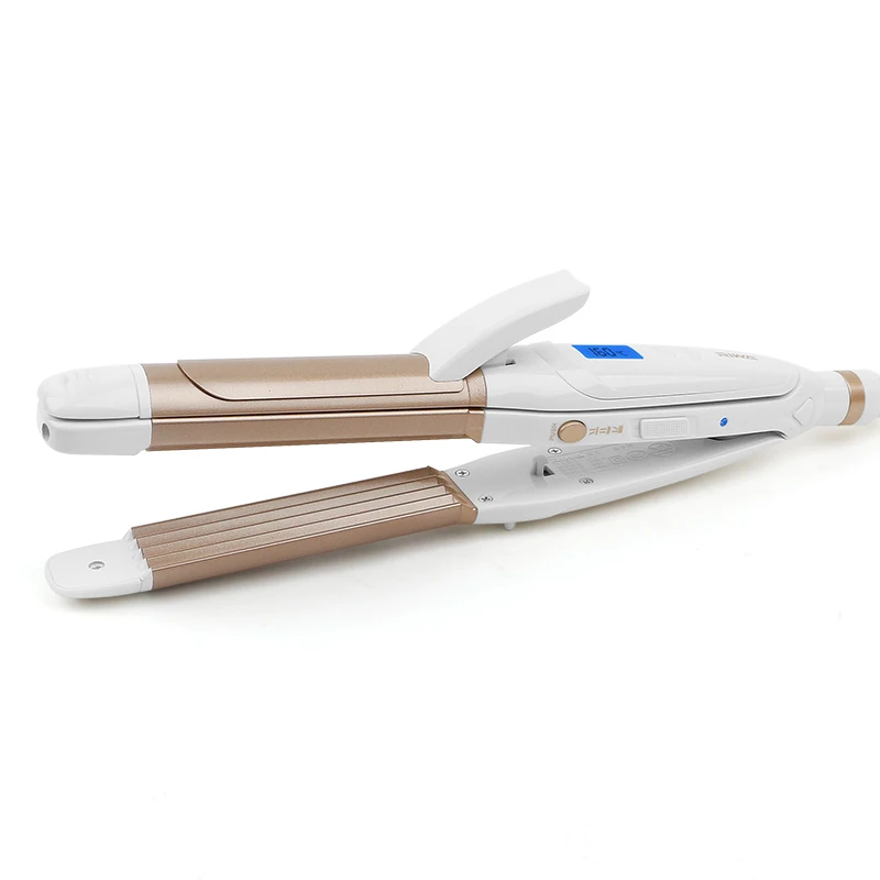 

Riwa 3in1 Curling Irons Styling tools Hair curler Straight hair Corn perm 30mm diameter Digital temperature Tourmaline ceramic