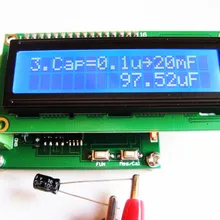 Миллиомметр измеритель емкости+ 0,001~ 120 10 пФ~ 20000 мкФ