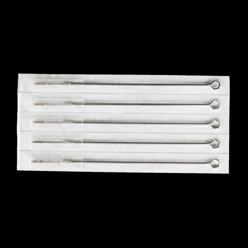 إبر الوشم 50 قطع 5RS الفولاذ المقاوم للصدأ معقمة جولة شادر إبر المتاح Needes ل الآلات الكهربائية الجسم الفن امدادات