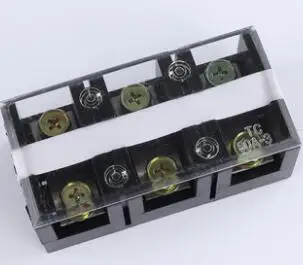 Стандартная Клеммная колодка с большим током а 3P 4P универсальная соединительная