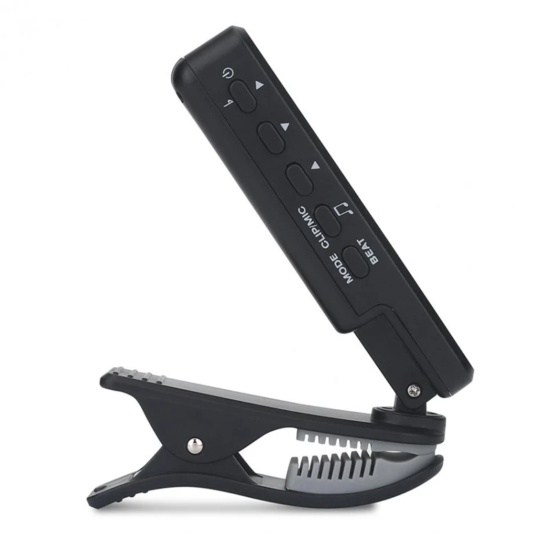 Tanie Flanger cyfrowe z klipsem na elektryczny tuner gitarowy składany obrotowy klips wysokiej czułości Ukulele FMT 209 części do gitary akcesoria