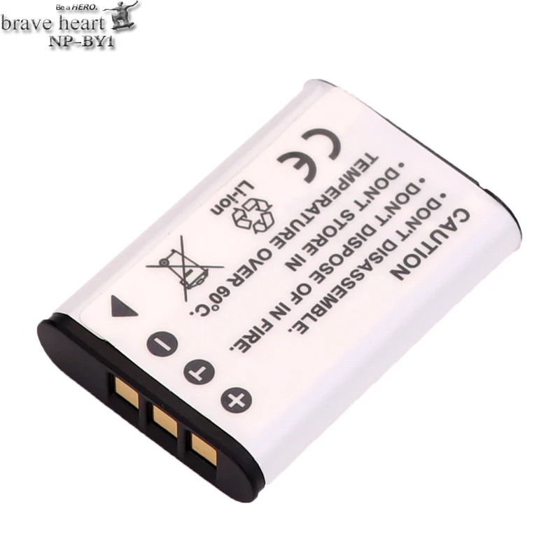 Brave heart 3x bateria np BY1 NP аккумулятор NPBY1 + зарядное устройство для Sony HDR AS100v AZ1VR AZ1VB AZ1VW
