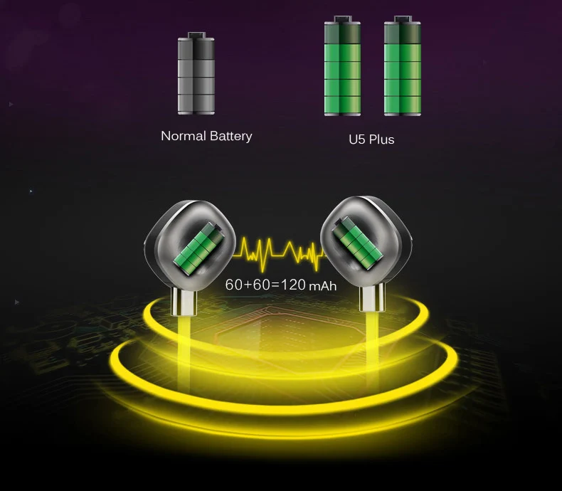 Bluetooth earphone U5 plus (18)