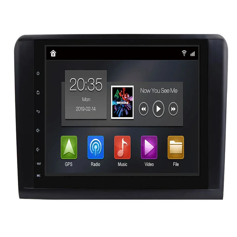 Best 9 inch IPS 1024*600 Quad core Android 9.0 CAR DVD GPS FOR Mercedes Benz ML W164 /GL X164 ML350 ML320 ML280 GL350 GL450 2005-2012 2