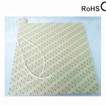 600*600*1,5 мм Тепловая Подставка под горячее для 3D-принтера гибкий силиконовый подогреватель 110 в 1200 Вт клей 2 стороны 100 к термистор 800 мм свинцовый провод