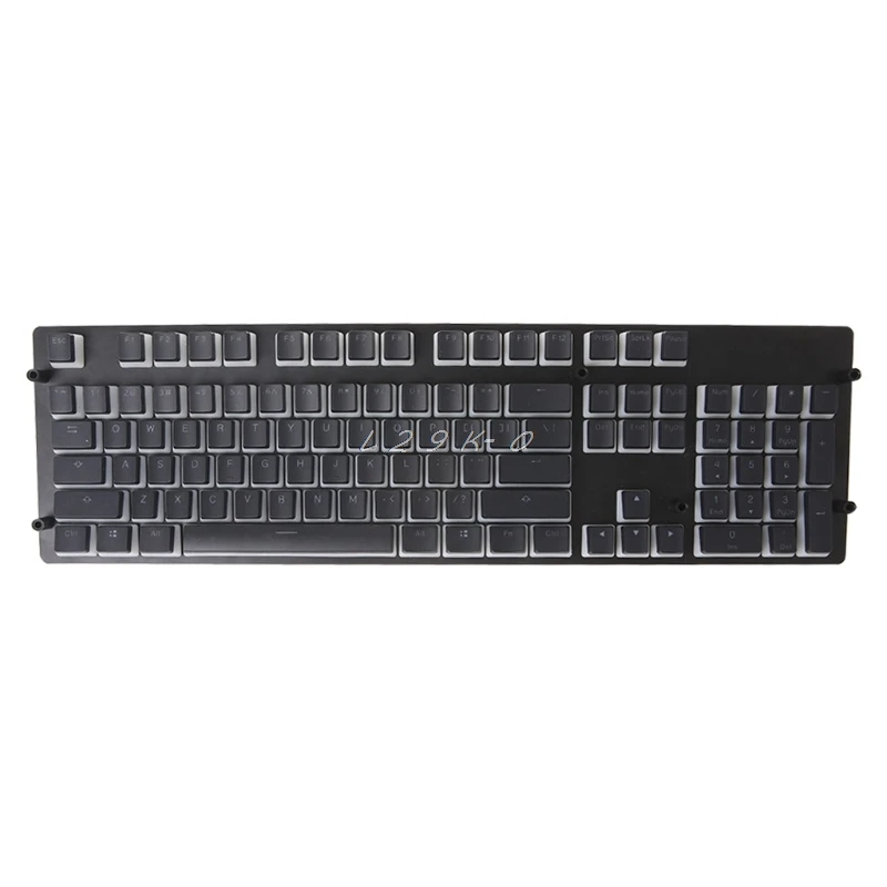 104 ANSI макет PBT Двойная кожа молочный выстрел с подсветкой Keycap для OEM Cherry
