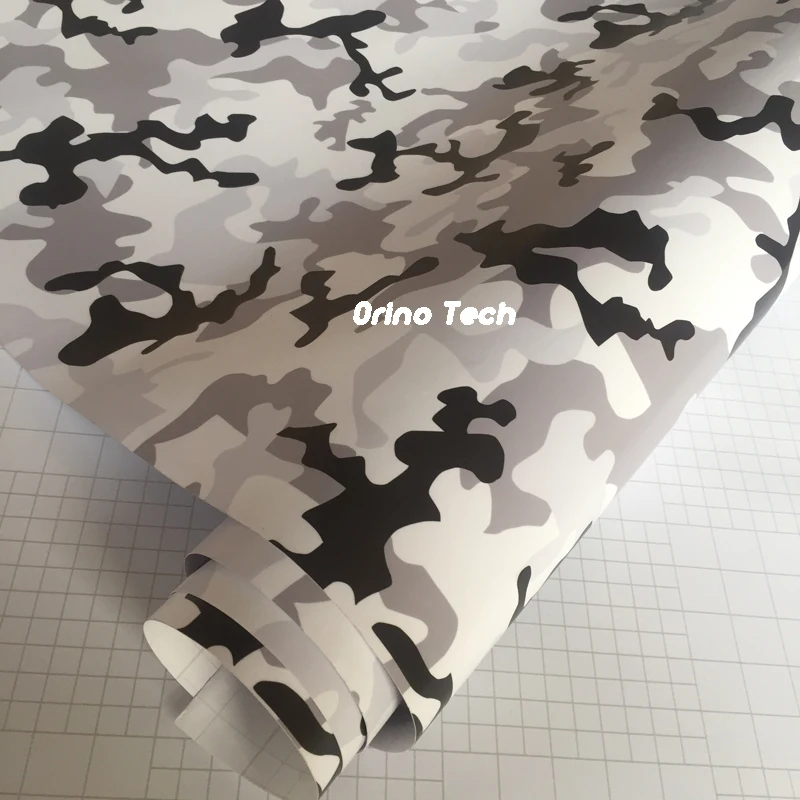 Black Grey Car Sticker Wrap-4