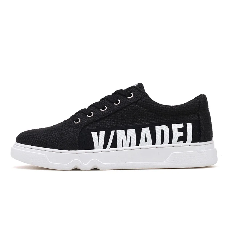 JINBEILEE New Men's Casual Shoes Breathable Low To Help Skateboarding Shoes Linen Trend Breathable Sports Shoes Anti-Slippery JINBEILEE New Men's Casual Shoes Breathable Low To Help Skateboarding Shoes Linen Trend Breathable Sports Shoes Anti-Slippery